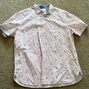 Pineapple button up slim fit